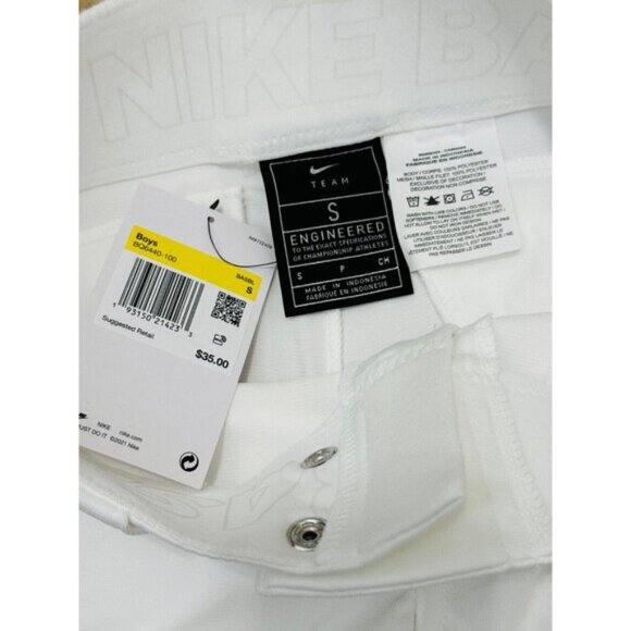 NWT Nike Vapor Select Big Kids' (Boys') Baseball Pants Sizes S - Picture 8 of 8